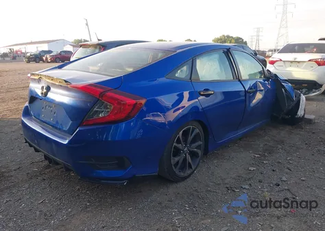 2021 Honda Civic Sport from USA, damaged, VIN 2HGFC2F89MH532229